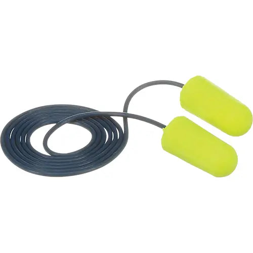3M™ E-A-RSoft Metal Detectable Earplugs, 311-4106, yellow, corded - 200 Per Box