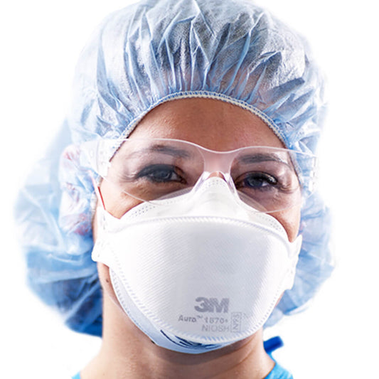 3M Aura Health Care Particulate Respirator and Surgical Mask 1870+, N95