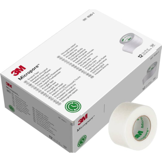 3M™ Micropore™ Medical Tape – 1" x 10 Yards (2.5 cm x 9.1 m)