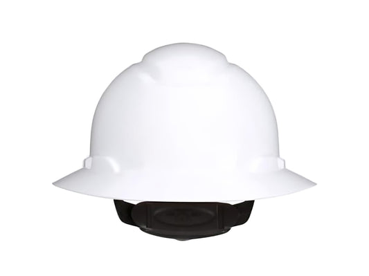 3M™ SecureFit™ Full Brim Hard Hat, 4-Point Pressure Diffusion Ratchet Suspension, With UVicator - 20 Per Case
