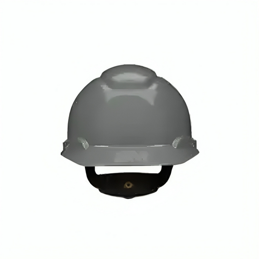3M_SecureFit_HardHat_Grey_4-PointPressureDiffusionRatchetSuspension_withUVicator_H-708SFR-UV-20PerCase
