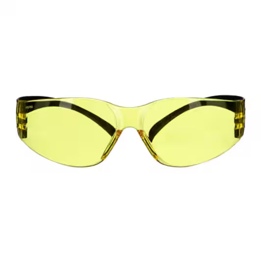 3M™ SecureFit™ Protective Eyewear 100 Series SF103AF-BLK, Black Temples, Amber Anti-Fog/Anti-Scratch Lens - 20 Per Case