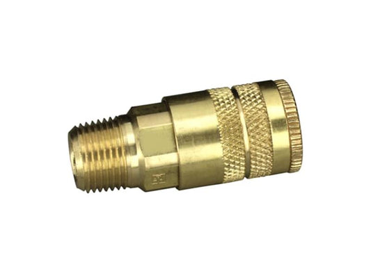 3M™ Socket, Industrial Interchange, 1/4 in Body Size x 3/8 in MPT (0.64 cm x 0.95 cm)