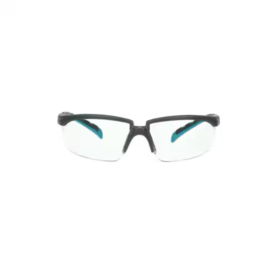 3M™ Solus 2000 Series Safety Glasses S2001SGAF, Grey/Teal, Clear AF-AS Lens, with Scotchgard™ Anti-Fog Coating