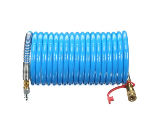 3M™ Supplied Air Hose, High Pressure, Coiled, 25 ft x 3/8 in ID (7.62 m x 0.95 cm)