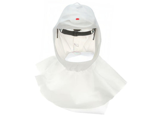 3M™ Versaflo™ Painter's Hood Assembly with Inner Shroud and Premium Head Suspension, White