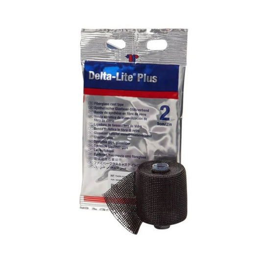 Delta-Lite Plus - Black Fiberglass Cast Tape - Box of 10 Rolls