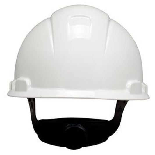 3M™ SecureFit™ Hard Hat H-700, White, 4-Point Pressure Diffusion Ratchet Suspension, with Uvicator
