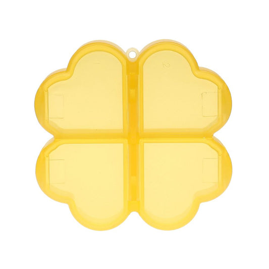 4 Leaf Clover Pillbox - Yellow