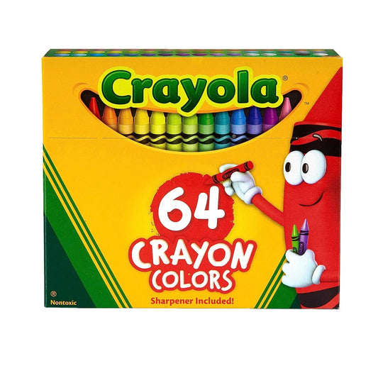 Crayola 64 Count Crayons - Case of 12 Boxes