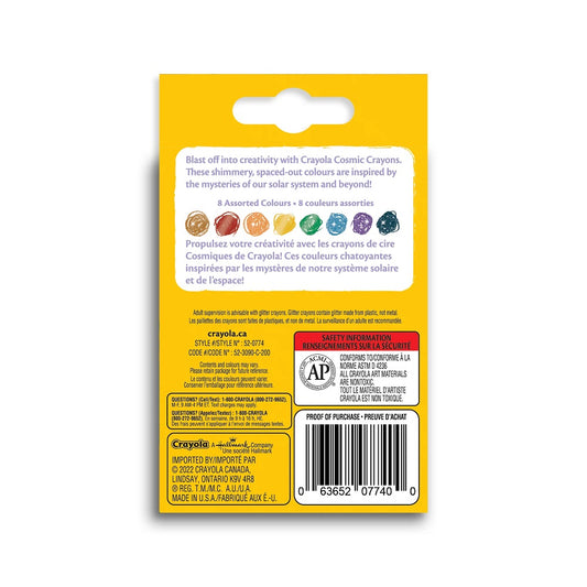 Crayola 8 Count Cosmic Crayons - Case of 48 Boxes