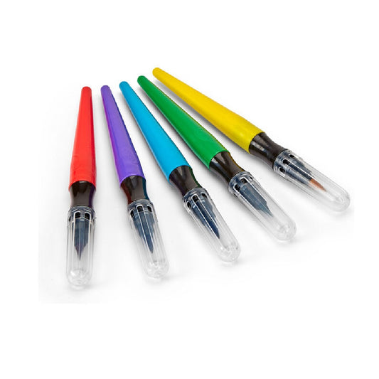 Crayola 5 Count Washable Paint Brush Pens - Case of 12 Sets
