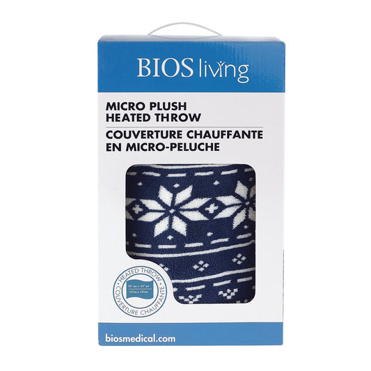 Micro Plush Electric Heated Throw