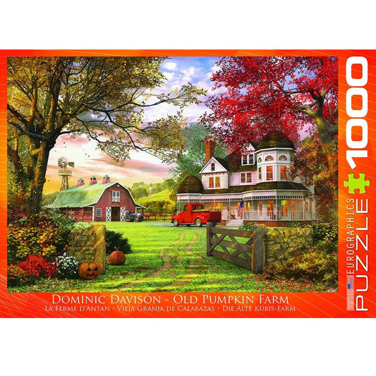 EuroGraphics Old Pumpkin Farm 1000-Piece Puzzle, 19.25" x 26.5"