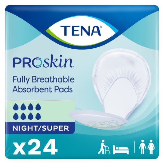 TENA ProSkin™ Unisex Night Super Absorbent Pads - Heavy Absorbency
