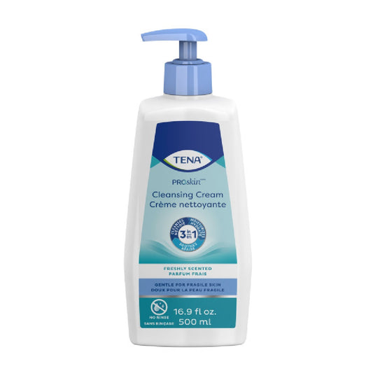 TENA ProSkin Cleansing Cream Rinse-Free, 16.9oz - Scented