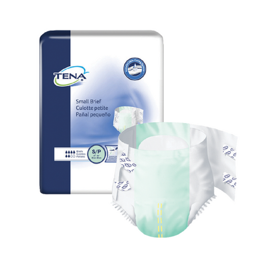 TENA® Unisex Small Incontinence Brief - Moderate Absorbency