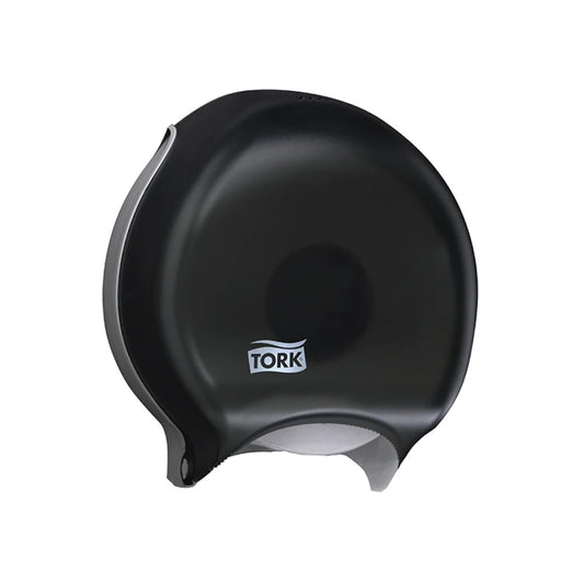 Tork® Single Jumbo Bath Tissue Roll Dispenser, Plastic, Smoke, 66TR