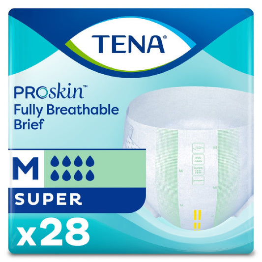 TENA ProSkin Adult Super Incontinence Briefs - For Heavy to Very Heavy Leakage
