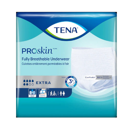 TENA ProSkin, Fully Breathable Underwear, Unisex, 45" - 58", L- 72332