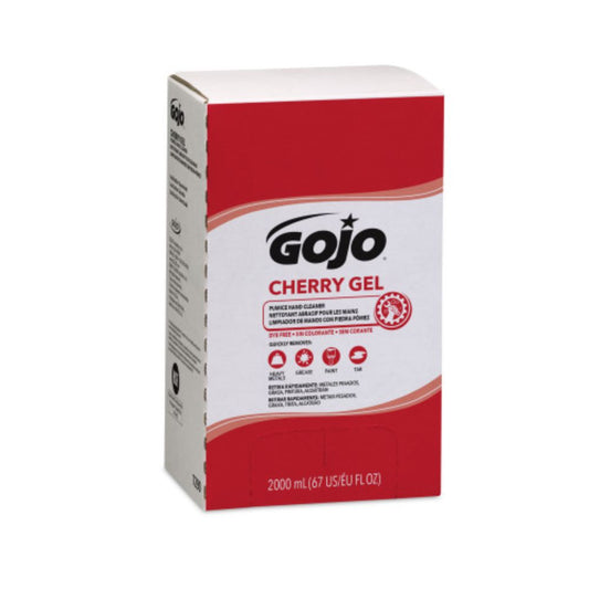 GOJO Cherry Gel Pumice Hand Cleaner, 2000ml, 7290-04 - Case of 4