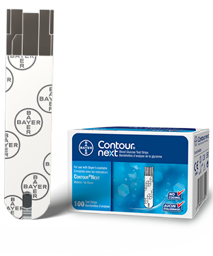 Contour Next Blood Glucose Test Strips (100 Count) - 7322