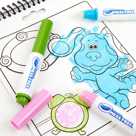 Crayola Travel Activity Pad, Blue’s Clues, Color Wonder Mess-Free