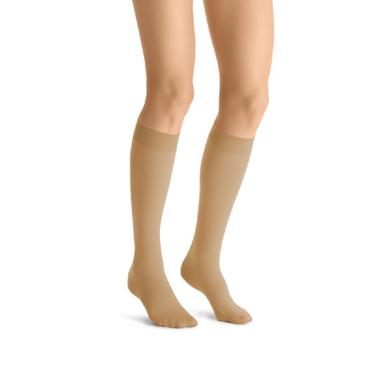 JOBST Opaque Knee High 15-20 Softfit, No length, Closed Toe - Honey