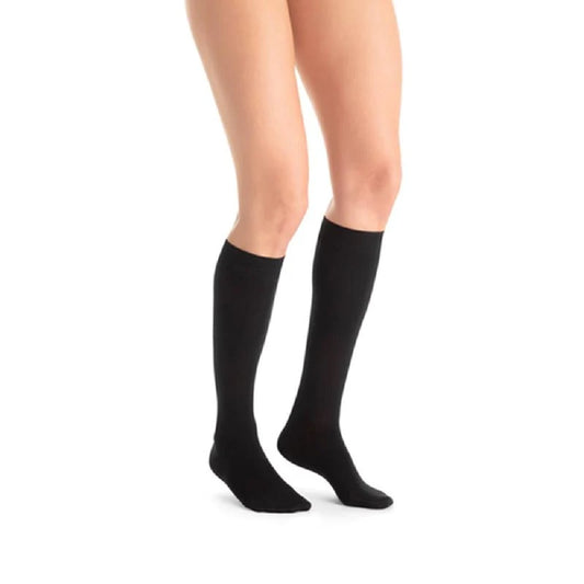 JOBST® UltraSheer Knee High 30-40 mmHg Stockings, Closed Toe, Petite, Black