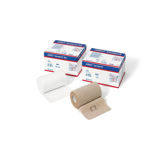 JOBST® Compri2, 20-30 mmHg, 2-Layer Short Stretch Reduced Compression System, Beige