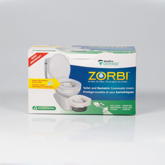 ZORBI™ MedPro Defense, Biodegradable Toilet and Bariatric Liner