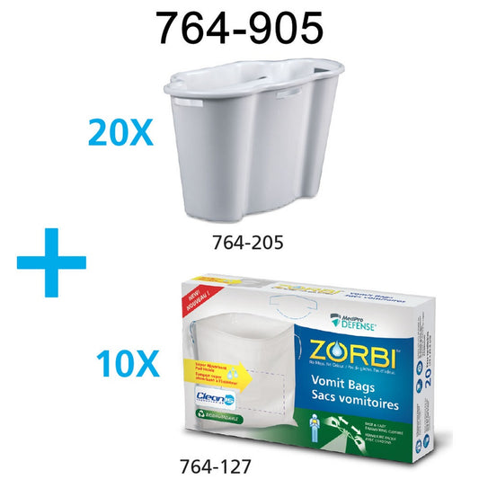 MedPro Defense Zorbi Vomit Bio Bags and Support Kit