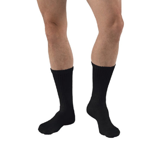 JOBST SensiFoot: Crew Length Compression Socks, Closed Toe - 8-15 mmHg