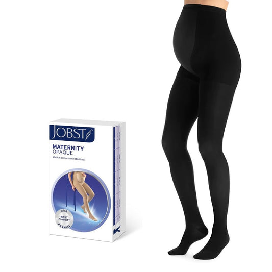 JOBST® Opaque Maternity, 15-20 mmHg, Knee High, Closed Toe