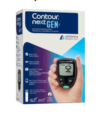 Contour Next Gen Blood Glucose Monitor with case - 7923