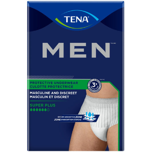 TENA MEN™ Super Plus Protective Incontinence Underwear - Moderate to Heavy Absorbency