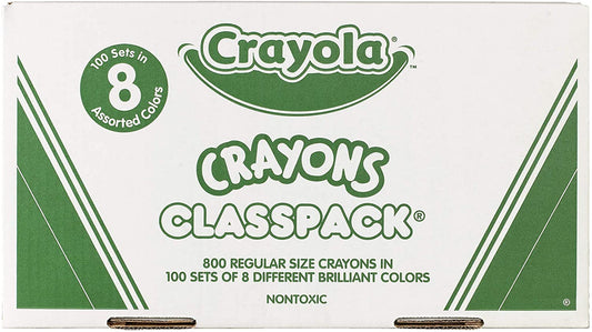 800 Regular Crayon - 8 Colours