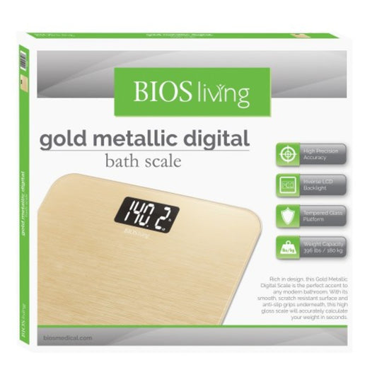 BIOS Living Metallic Digital Scale (Gold)
