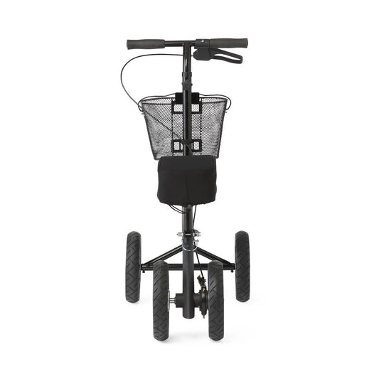 Medline All-Terrain Jr. Knee Walker with Basket and 8" Wheels, 350 lb Weight Capacity