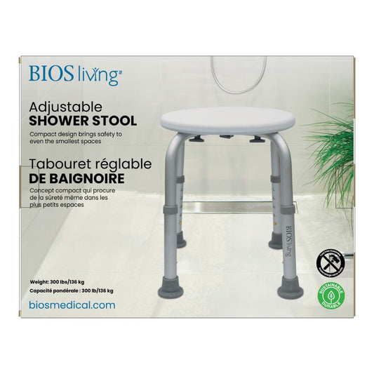 BIOS Living Adjustable Bath/Shower Stool