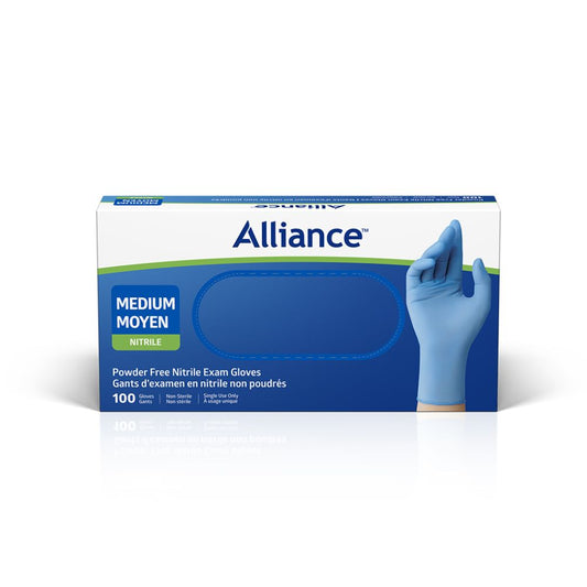 Alliance™ Powder-Free Nitrile Exam Glove, Blue