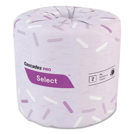 Cascades Pro Select™ Standard Bath Tissue, 2 Ply, 48 Rolls, B031