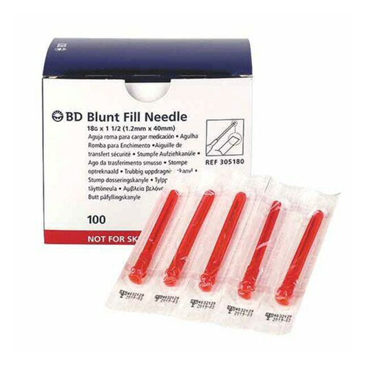 BD Blunt Fill Needle 18 x 1.5'' Sterile - 305180