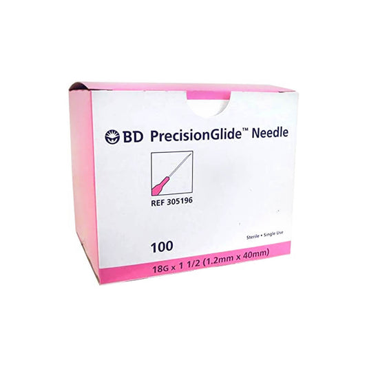 BD PrecisionGlide Needle 18G x 1 1/2 in. - Box of 100