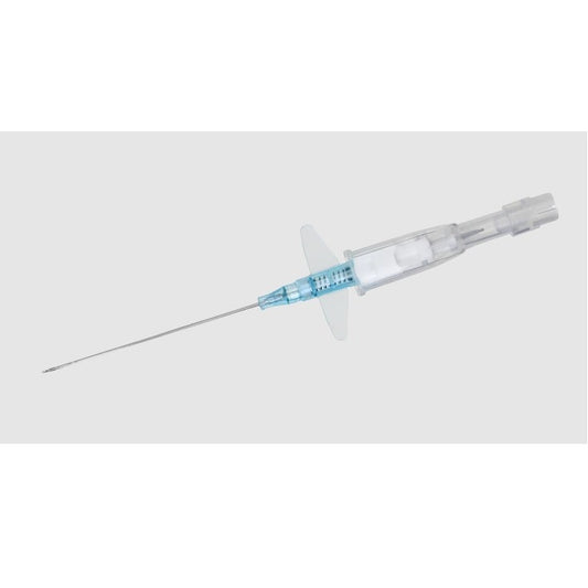 BD Cathena™ Safety IV Catheter with BD Multiguard™ Technology, Blue, 1" 22GA, 386806