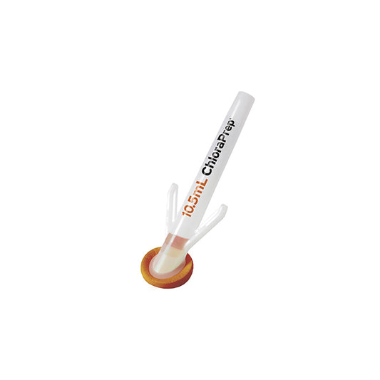 BD ChloraPrep® Applicator, Hi-Lite Orange® Tint, 10.5mL - Case of 4 Boxes , 260715C