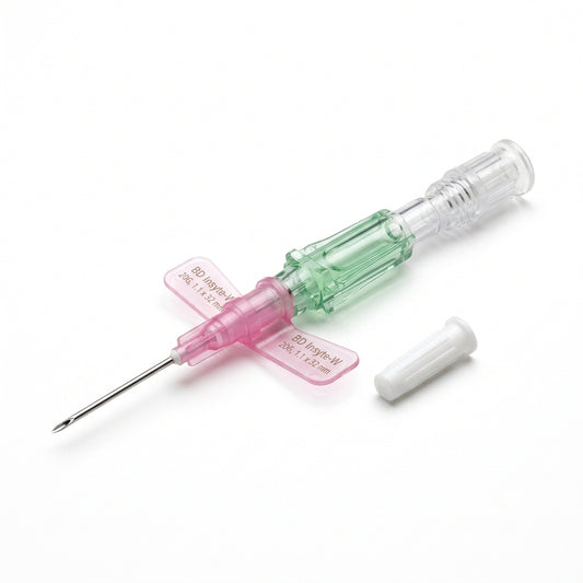 BD Insyte-W™ IV Catheter with Wings 20 G x 1.00 in., with BD Vialon™ Catheter Material, 381333
