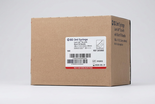 BD Luer-Lok ™ Syringe With Attached BD ™ Blunt Fill Needle, 3mL, 305060