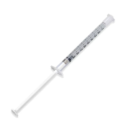 BD Oral Syringe, Tip Cap, Clear, 1mL, 305217