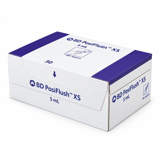 BD PosiFlush™ XS Saline Filled Flush Syringe, 5mL, 306571